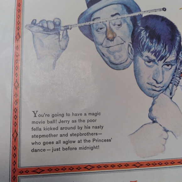 1960 Movie Ad - Cinderfella- Jerry Lewis, Judith Anderson, Ed Wynn... - Picture 8 of 15